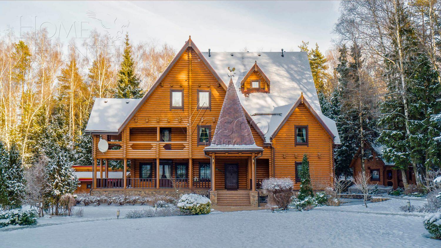 3-этажный коттедж 700 м² с отделкой