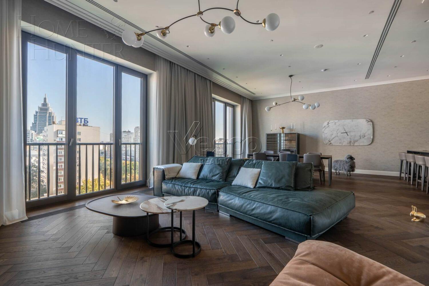 4-КОМН. АПАРТАМЕНТЫ С ОТДЕЛКОЙ 246.4 М² НА 8 ЭТАЖЕ