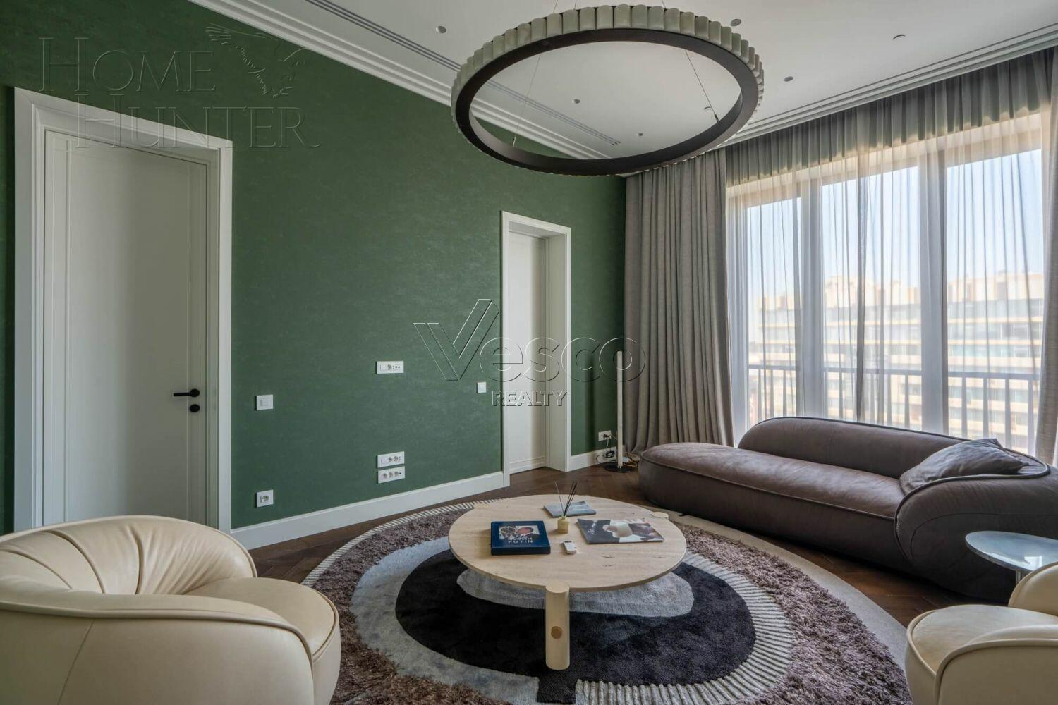 4-КОМН. АПАРТАМЕНТЫ С ОТДЕЛКОЙ 246.4 М² НА 8 ЭТАЖЕ