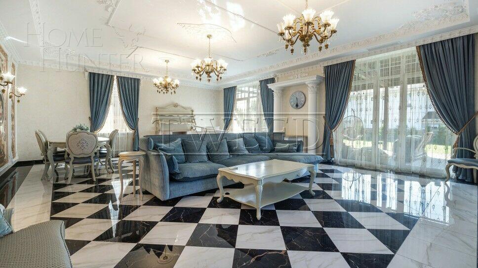 2-этажный коттедж 450 м² с отделкой