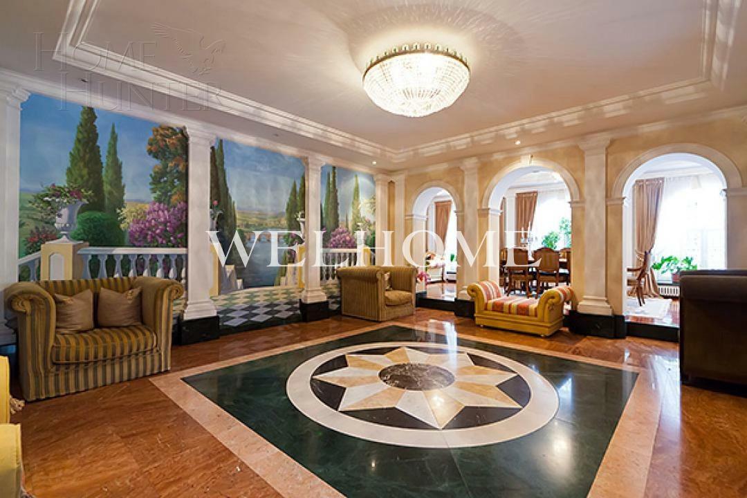 3-этажный коттедж 700 м² с отделкой