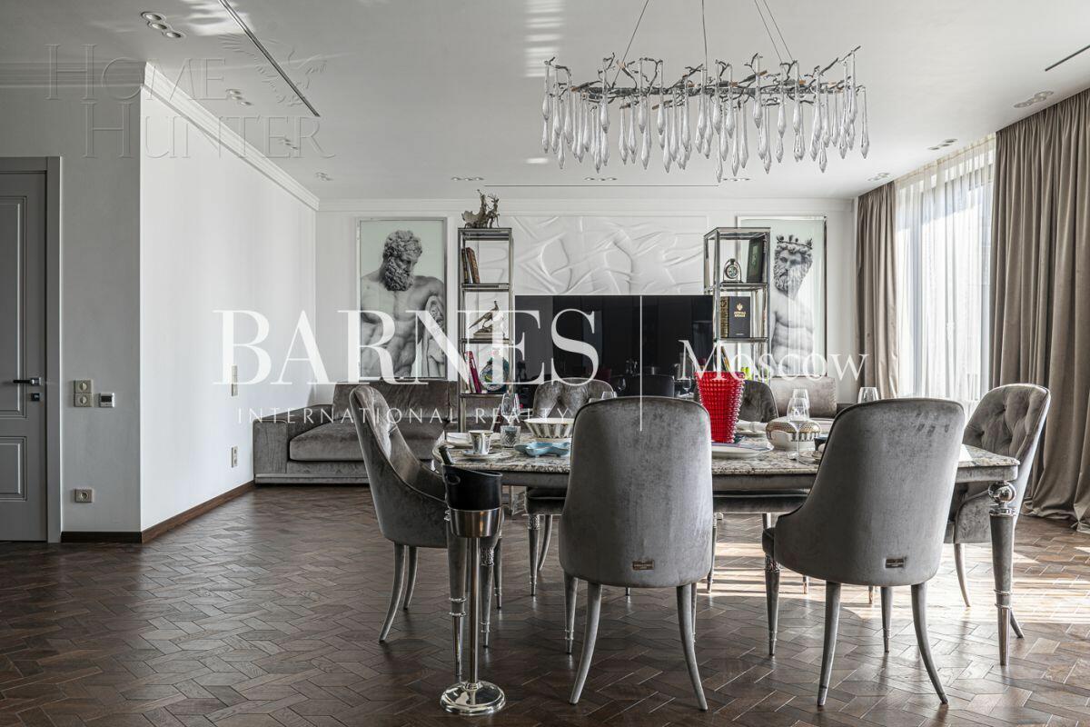 3-КОМН. АПАРТАМЕНТЫ С ОТДЕЛКОЙ 160 М² НА 5 ЭТАЖЕ