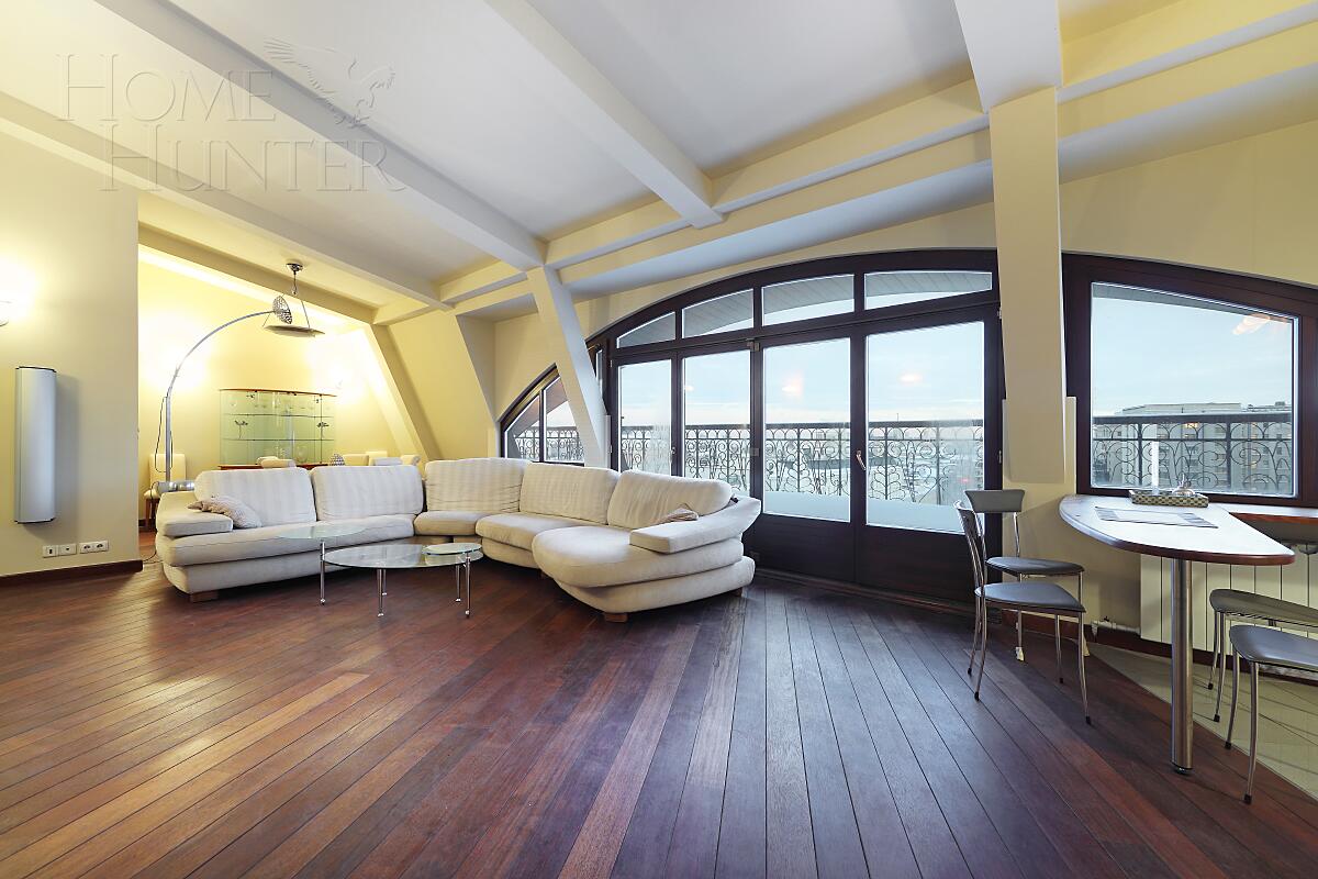 4-КОМН. ПЕНТХАУС С ОТДЕЛКОЙ 142 М² НА 5 ЭТАЖЕ