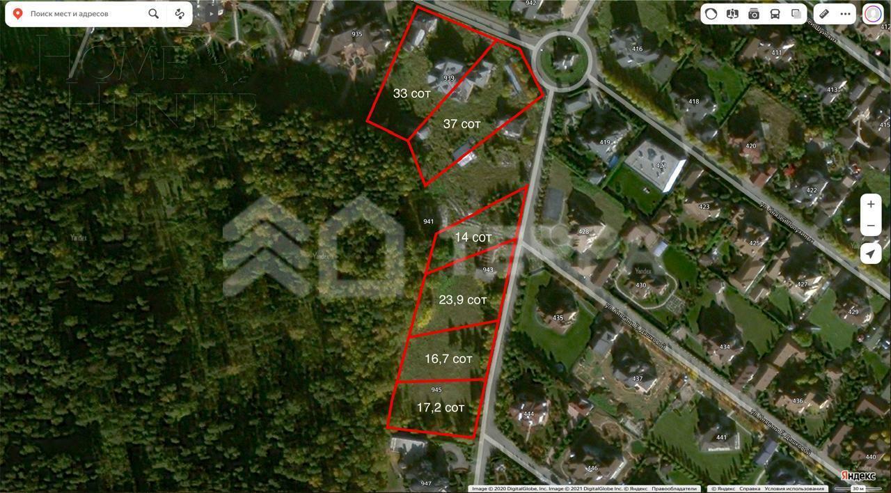 Участок 12 сот. в охраняемом поселке