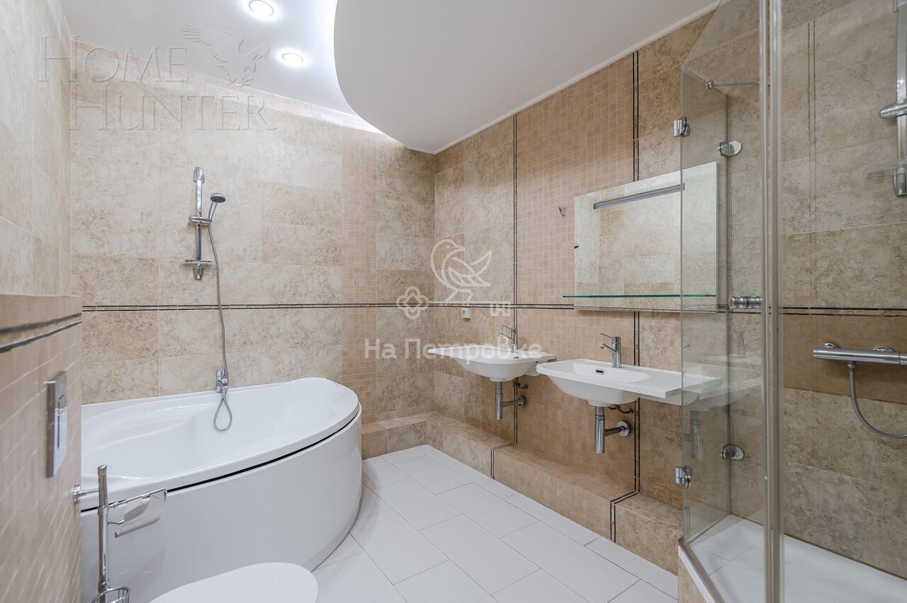 4-КОМН. АПАРТАМЕНТЫ С ОТДЕЛКОЙ 133.7 М² НА 17 ЭТАЖЕ