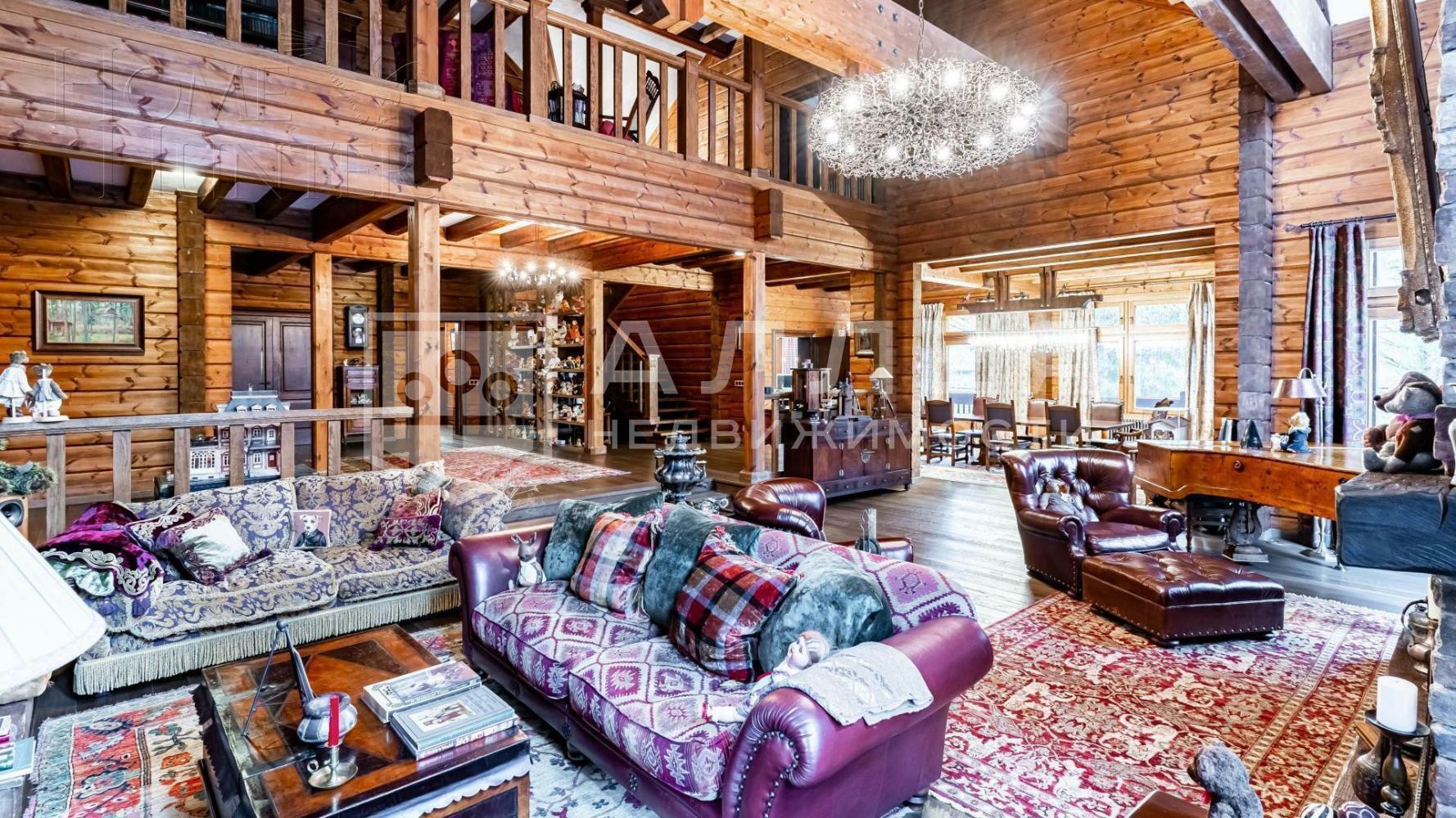 2-этажный коттедж 600 м² с отделкой