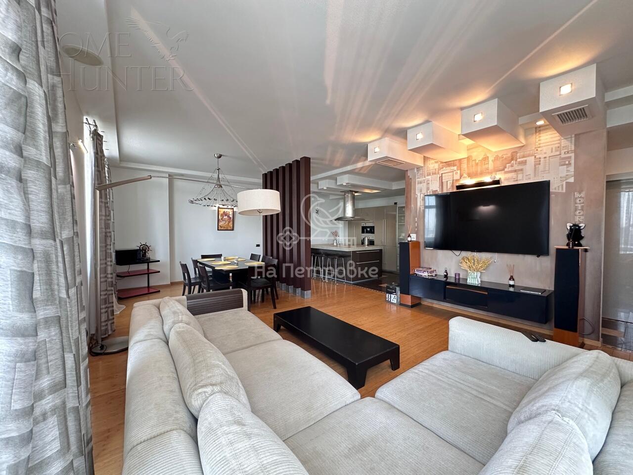 3-КОМН. КВАРТИРА С ОТДЕЛКОЙ 119.2 М² НА 15 ЭТАЖЕ