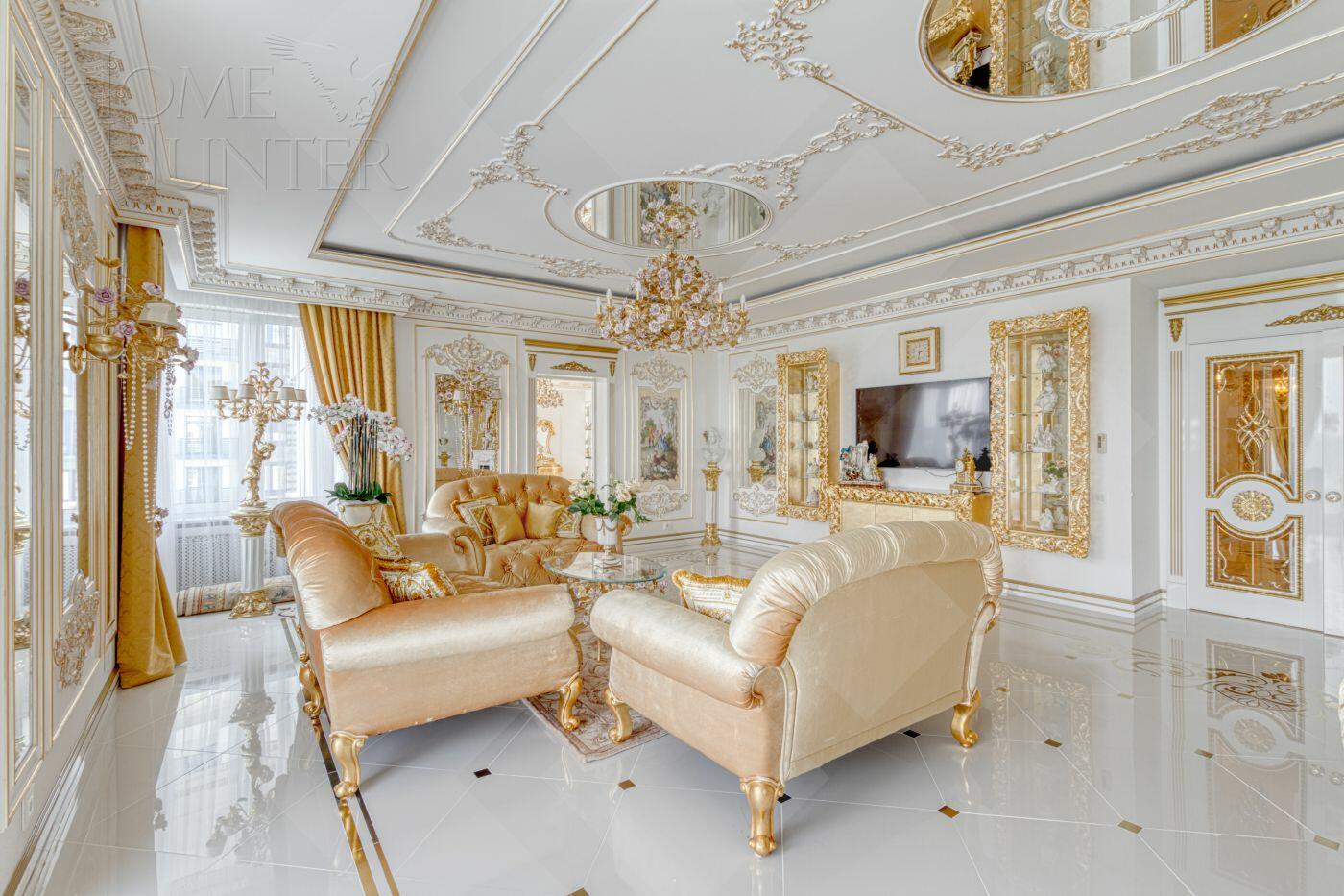 2-УРОВНЕВАЯ КВАРТИРА С ОТДЕЛКОЙ 721 М² НА 15 ЭТАЖЕ