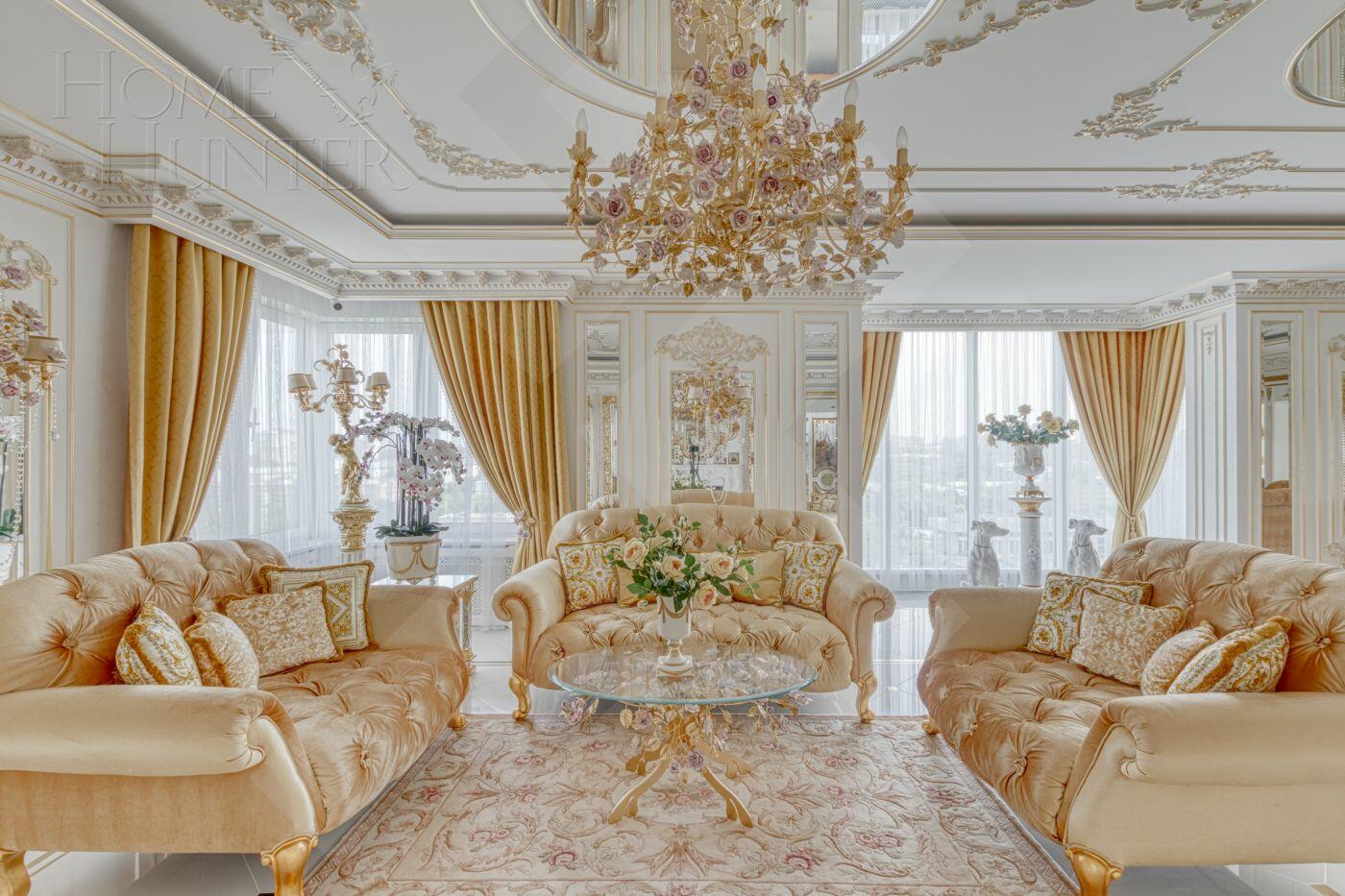 2-УРОВНЕВАЯ КВАРТИРА С ОТДЕЛКОЙ 721 М² НА 15 ЭТАЖЕ