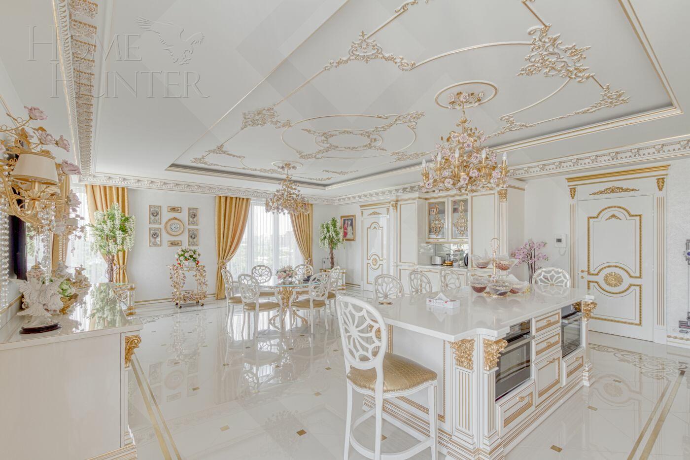 2-УРОВНЕВАЯ КВАРТИРА С ОТДЕЛКОЙ 721 М² НА 15 ЭТАЖЕ