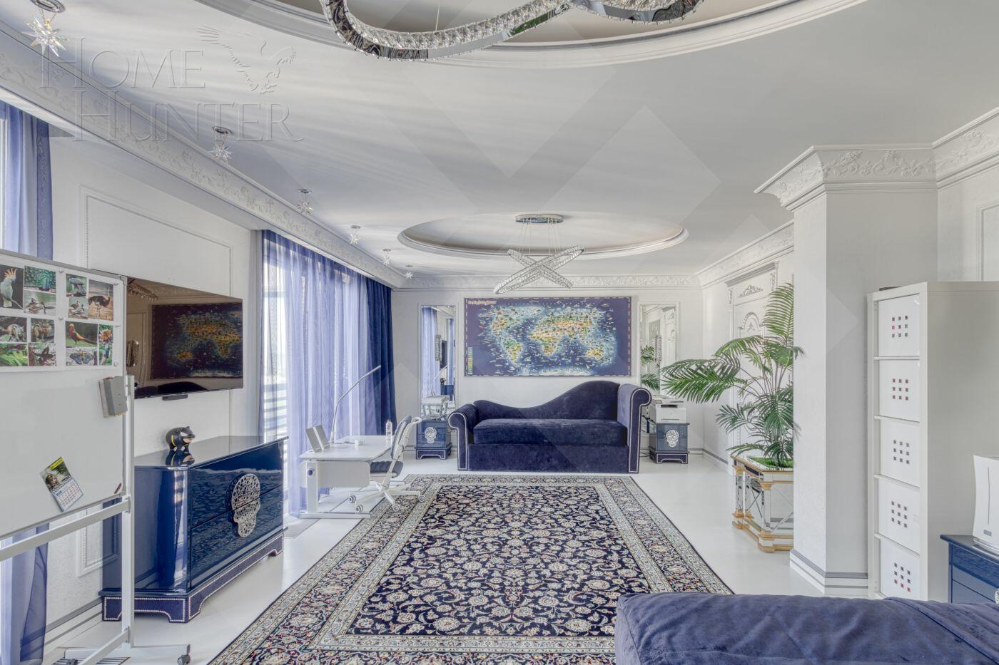 2-УРОВНЕВАЯ КВАРТИРА С ОТДЕЛКОЙ 721 М² НА 15 ЭТАЖЕ