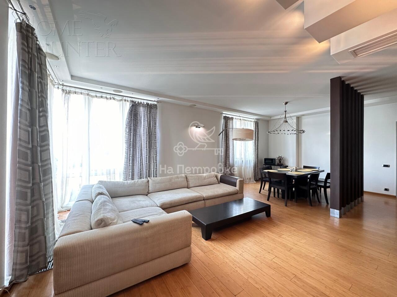 3-КОМН. КВАРТИРА С ОТДЕЛКОЙ 119.2 М² НА 15 ЭТАЖЕ