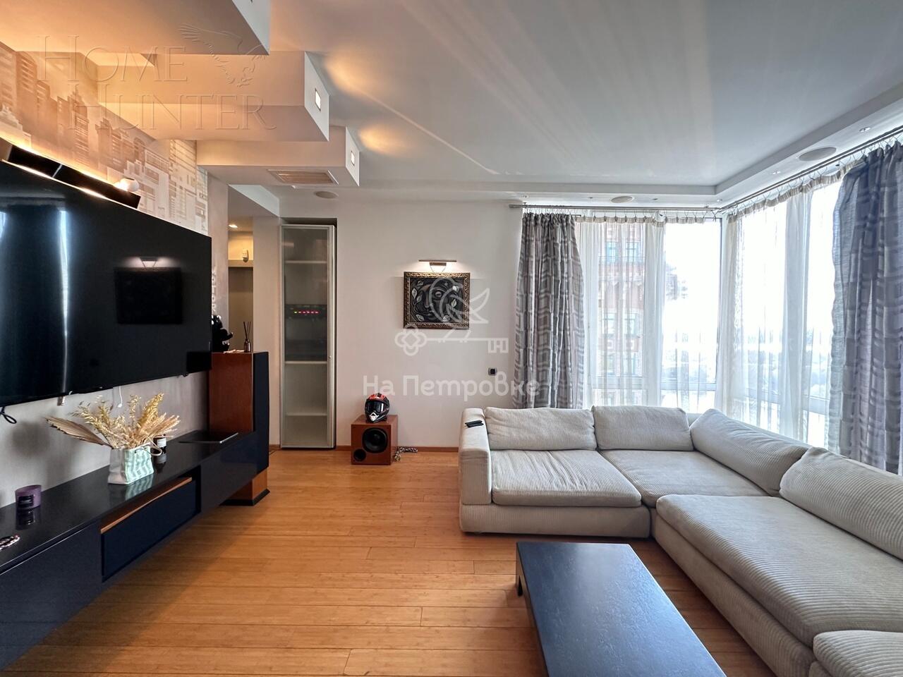 3-КОМН. КВАРТИРА С ОТДЕЛКОЙ 119.2 М² НА 15 ЭТАЖЕ