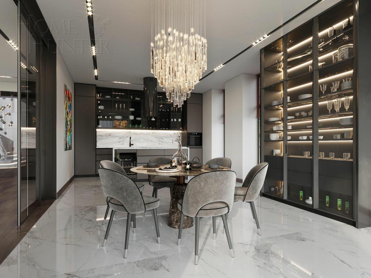 2-этажный коттедж 780 м² с отделкой