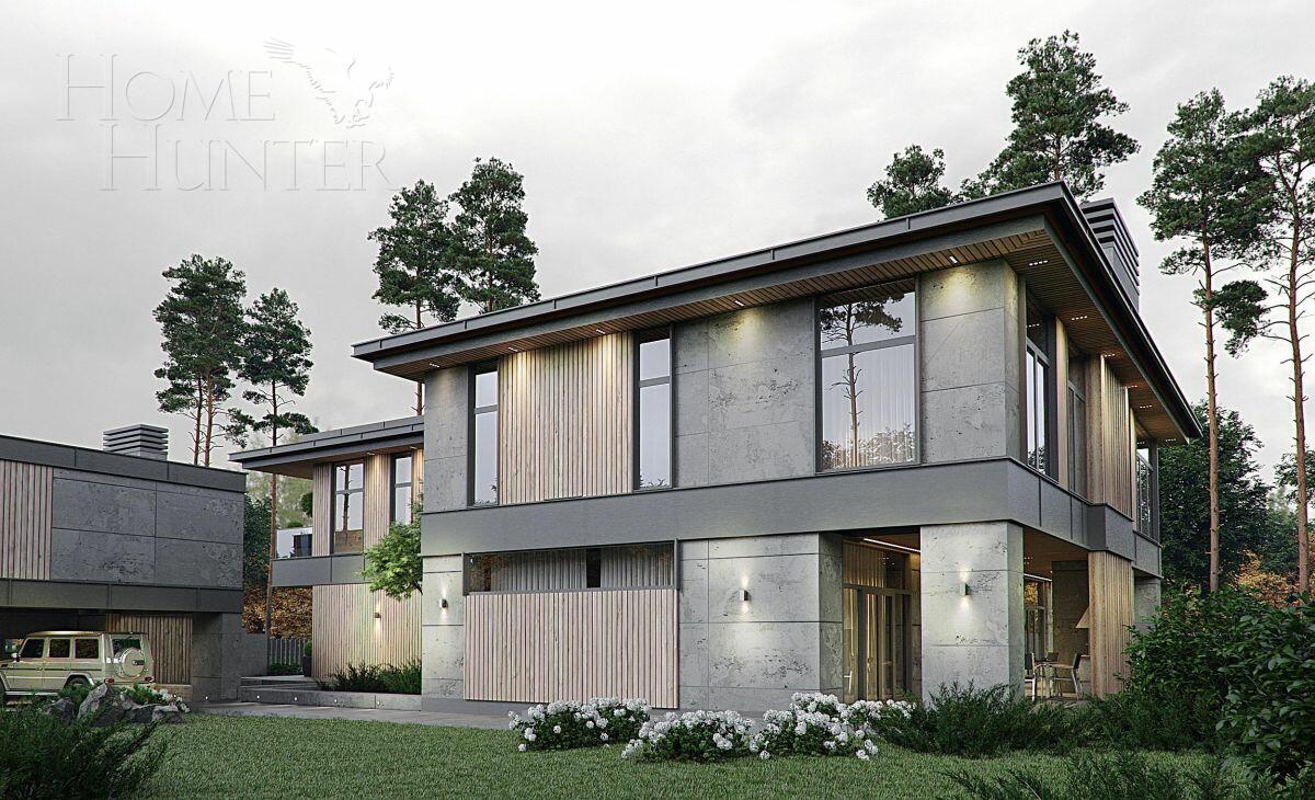 2-этажный коттедж 780 м² с отделкой