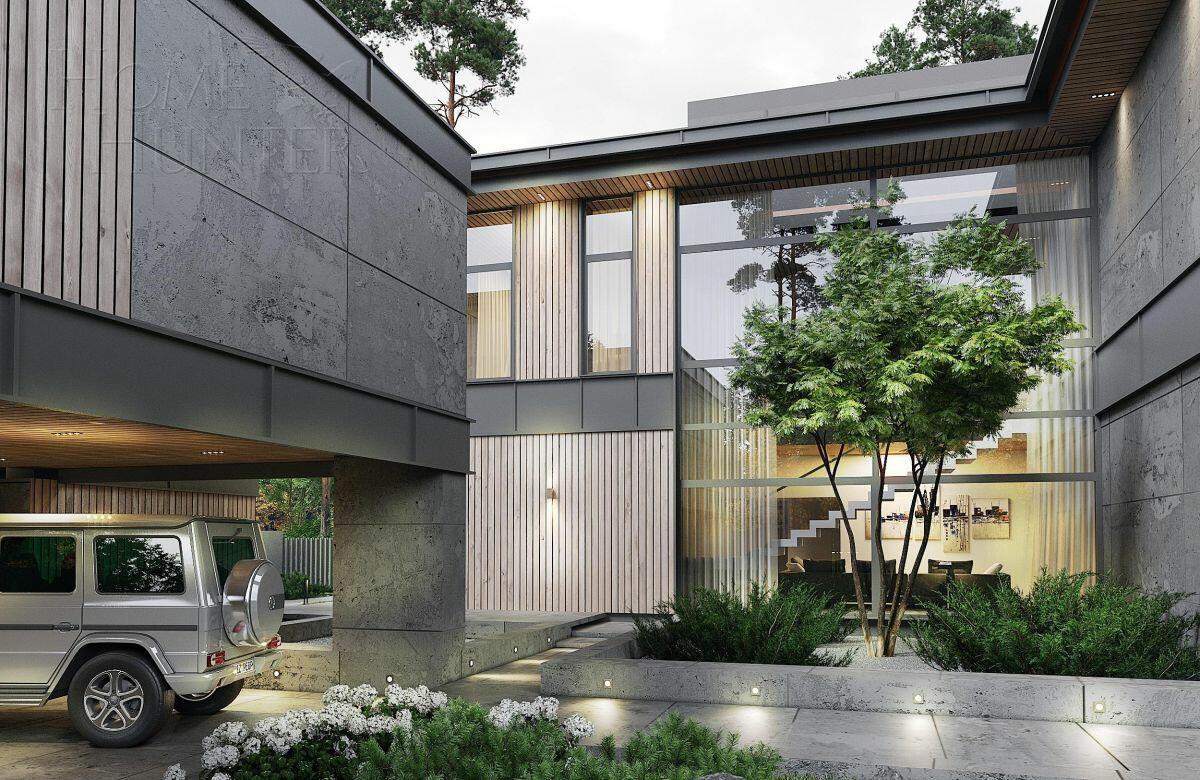 2-этажный коттедж 780 м² с отделкой