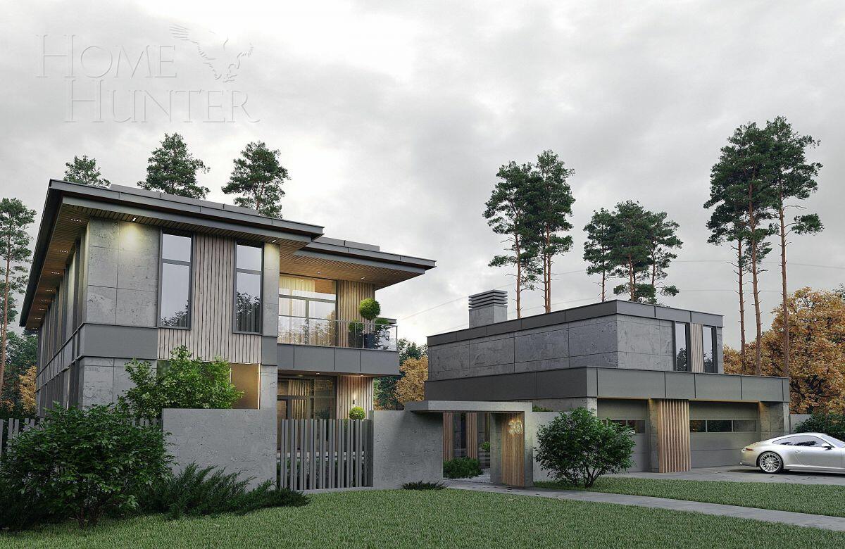 2-этажный коттедж 780 м² с отделкой