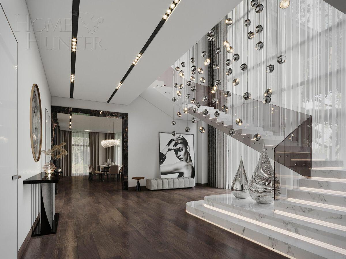 2-этажный коттедж 780 м² с отделкой