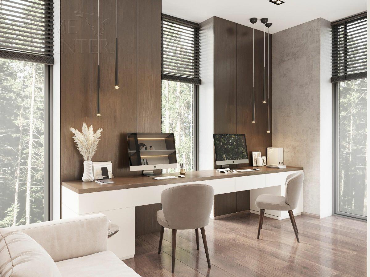 2-этажный коттедж 780 м² с отделкой