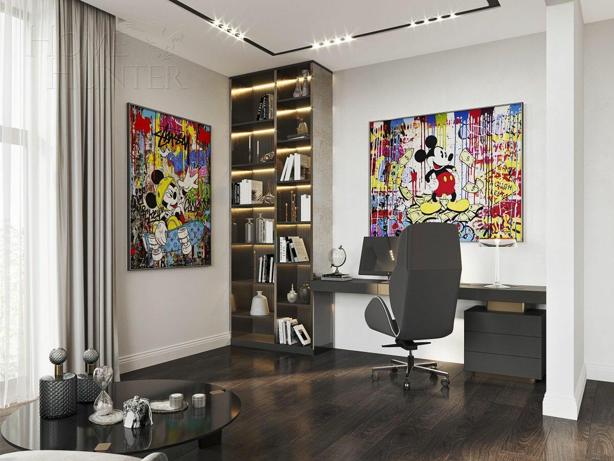 2-этажный коттедж 780 м² с отделкой