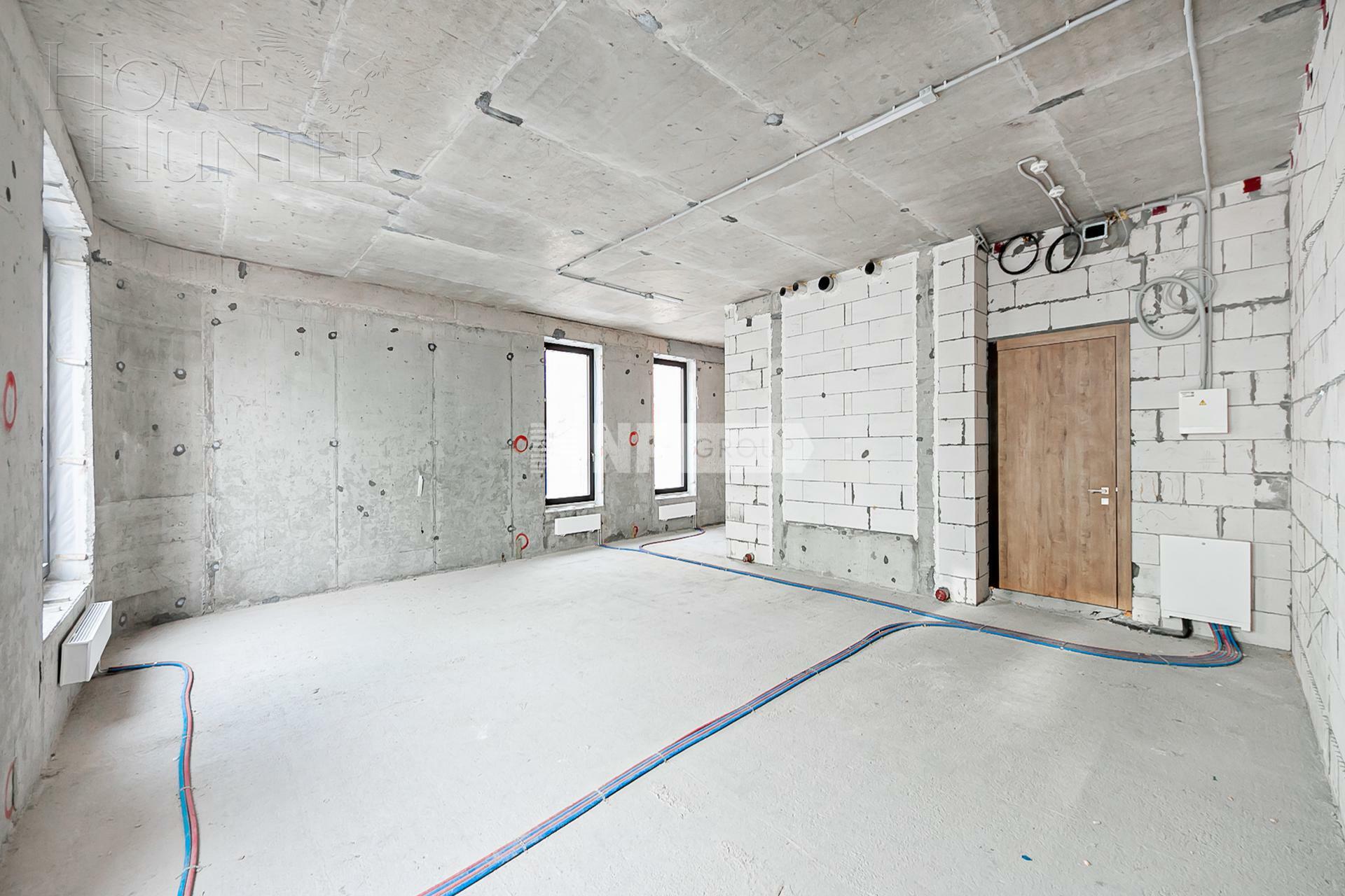 2-КОМН. АПАРТАМЕНТЫ БЕЗ ОТДЕЛКИ 63.1 М² НА 2 ЭТАЖЕ