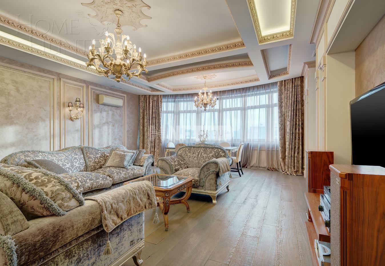 3-КОМН. КВАРТИРА С ОТДЕЛКОЙ 135 М² НА 7 ЭТАЖЕ