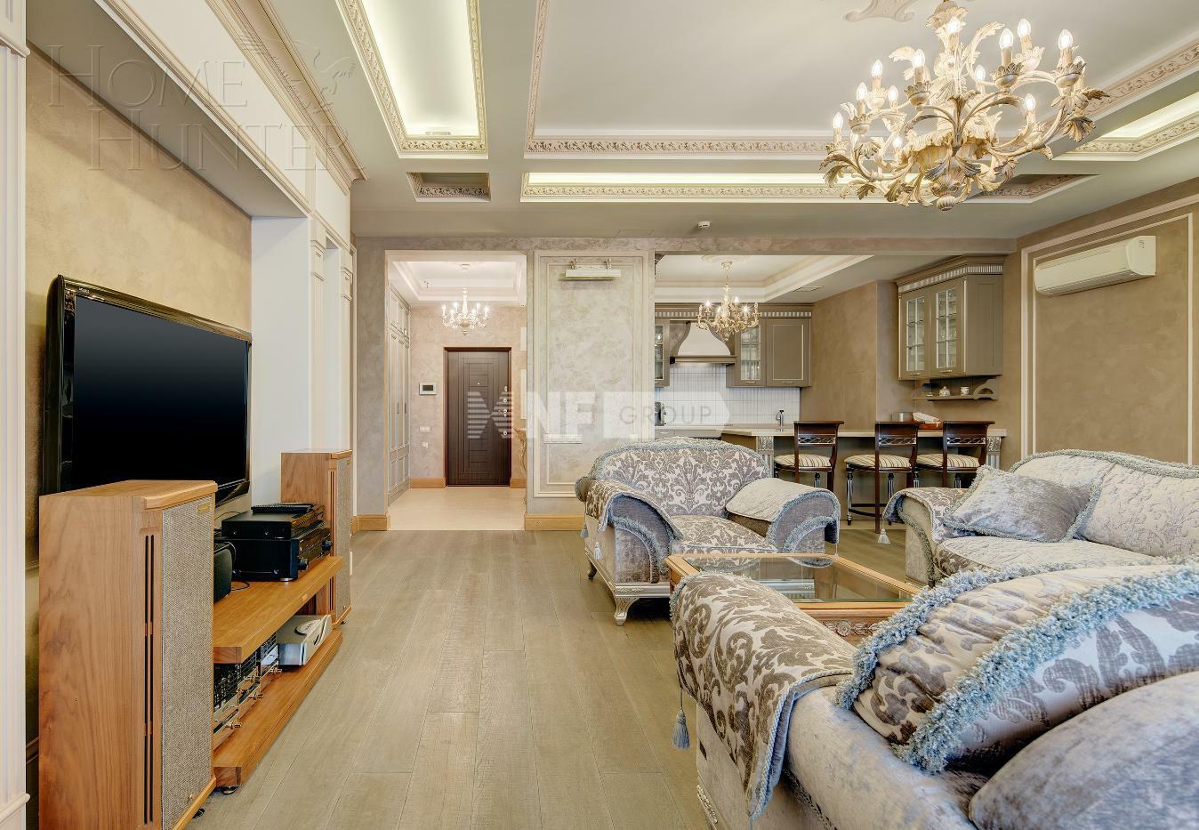 3-КОМН. КВАРТИРА С ОТДЕЛКОЙ 135 М² НА 7 ЭТАЖЕ