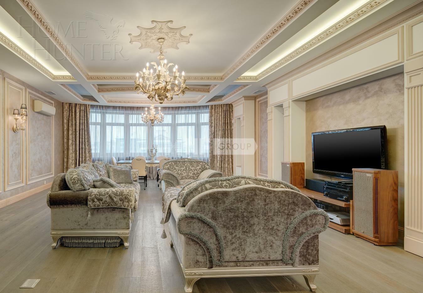 3-КОМН. КВАРТИРА С ОТДЕЛКОЙ 135 М² НА 7 ЭТАЖЕ