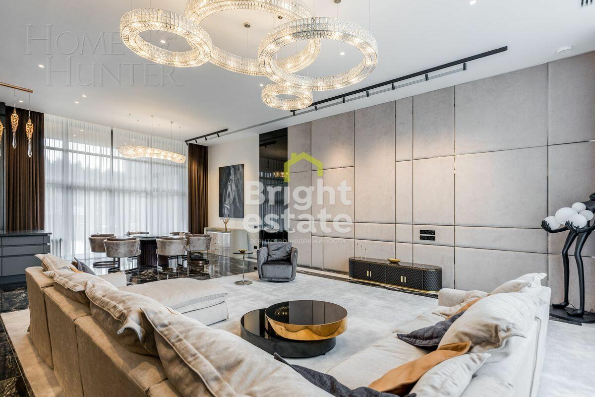 2-этажный коттедж 995 м² с отделкой