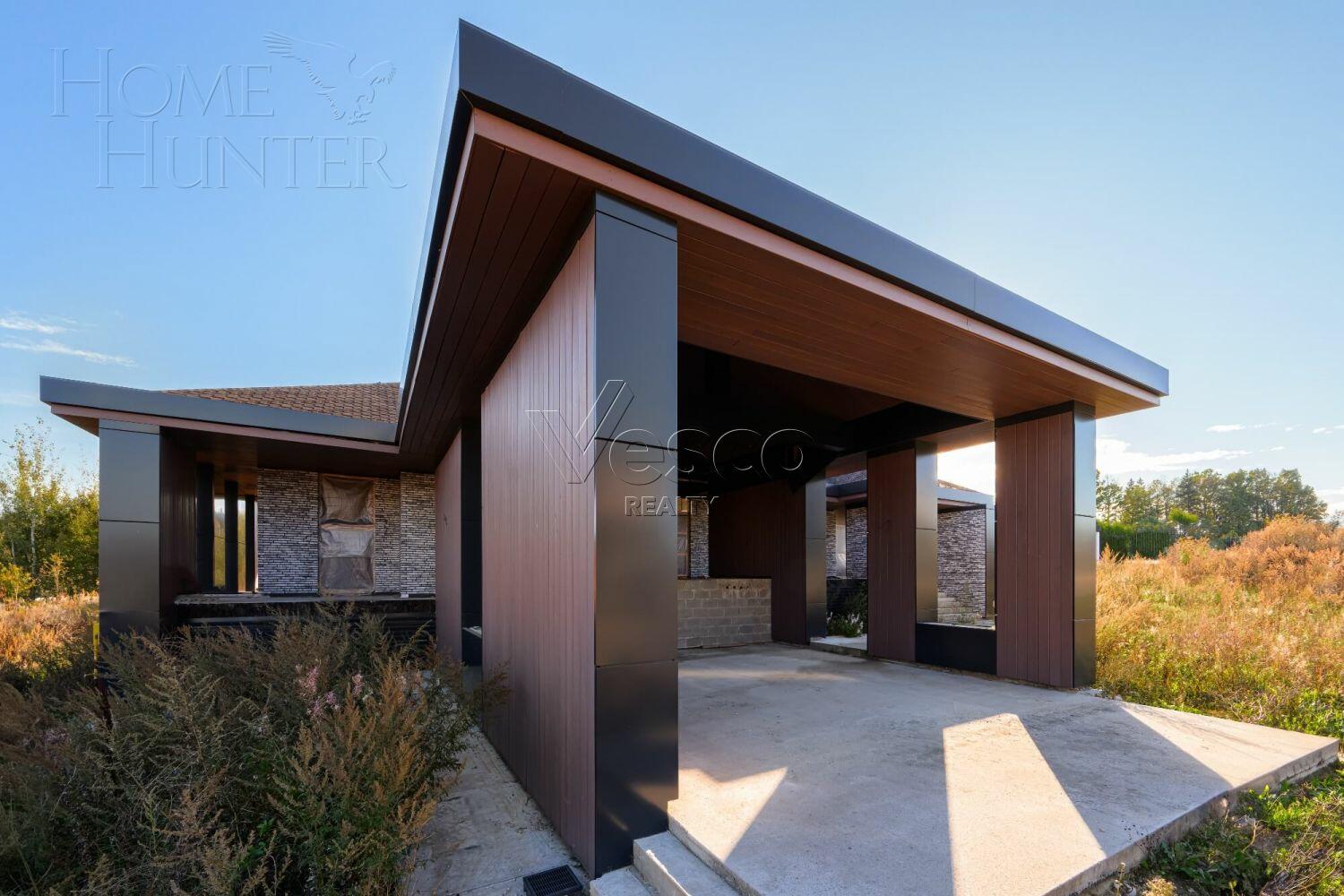 1-этажный коттедж 611 м² без отделки