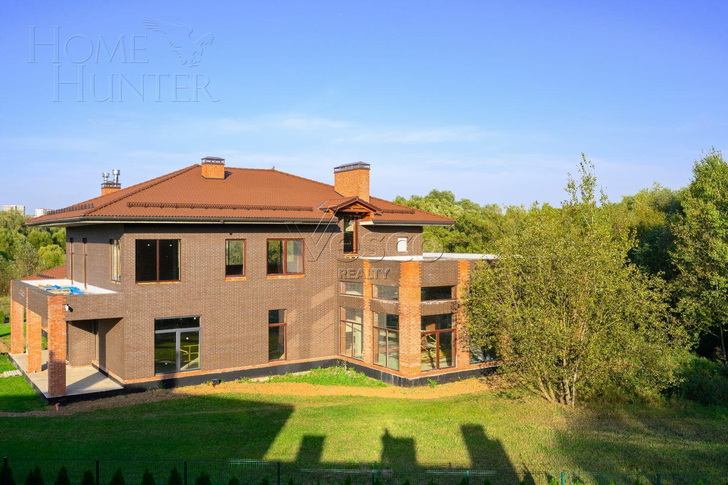 2-этажный коттедж 1 170 м² без отделки