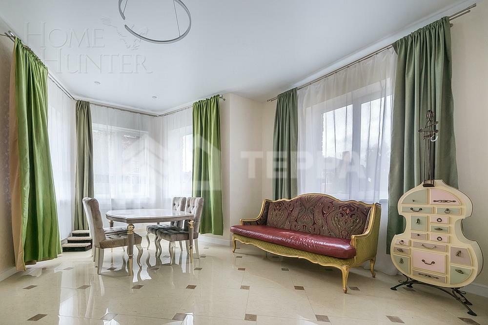 3-этажный коттедж 372 м² с отделкой