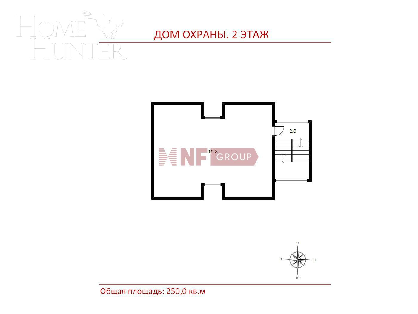 4-этажный коттедж 1 100 м² с отделкой