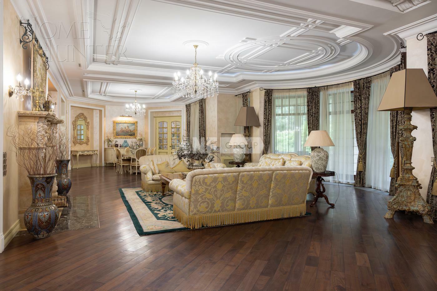 2-этажный коттедж 1 400 м² с отделкой