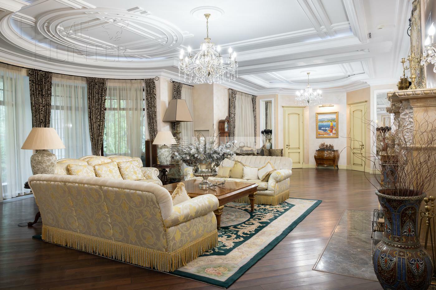 2-этажный коттедж 1 400 м² с отделкой