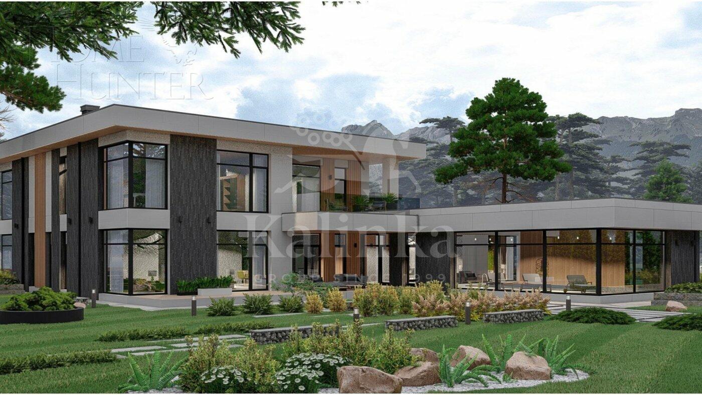 2-этажный коттедж 580 м² без отделки