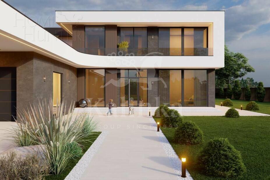 2-этажный коттедж 550 м² без отделки