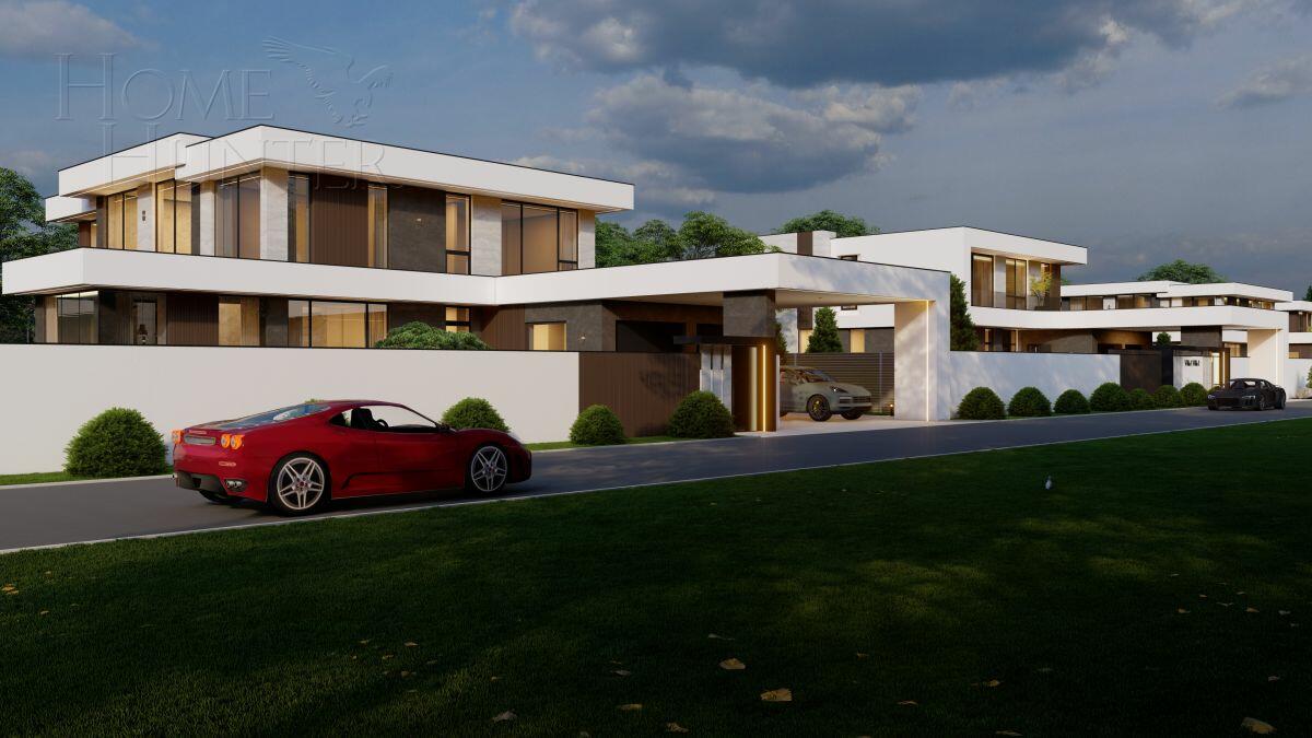 2-этажный коттедж 505 м² без отделки