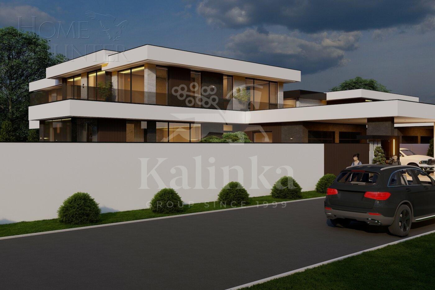 2-этажный коттедж 621 м² без отделки