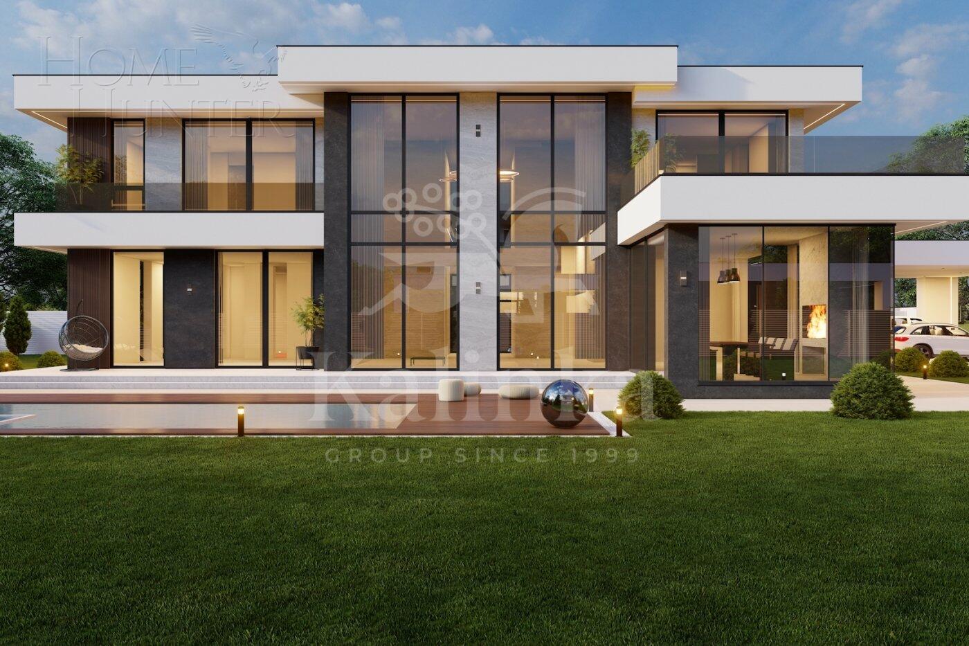 2-этажный коттедж 621 м² без отделки