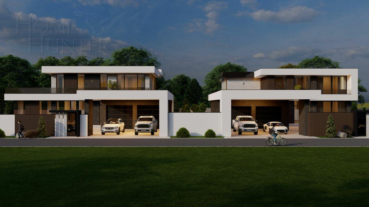 2-этажный коттедж 621 м² без отделки