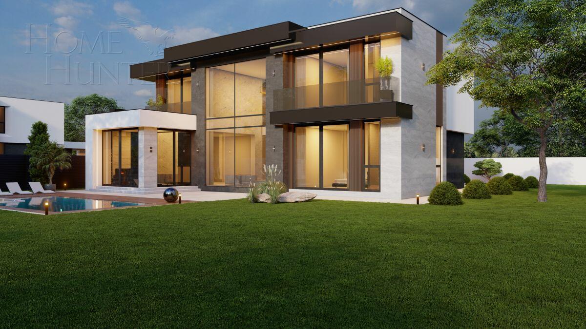 2-этажный коттедж 435 м² без отделки