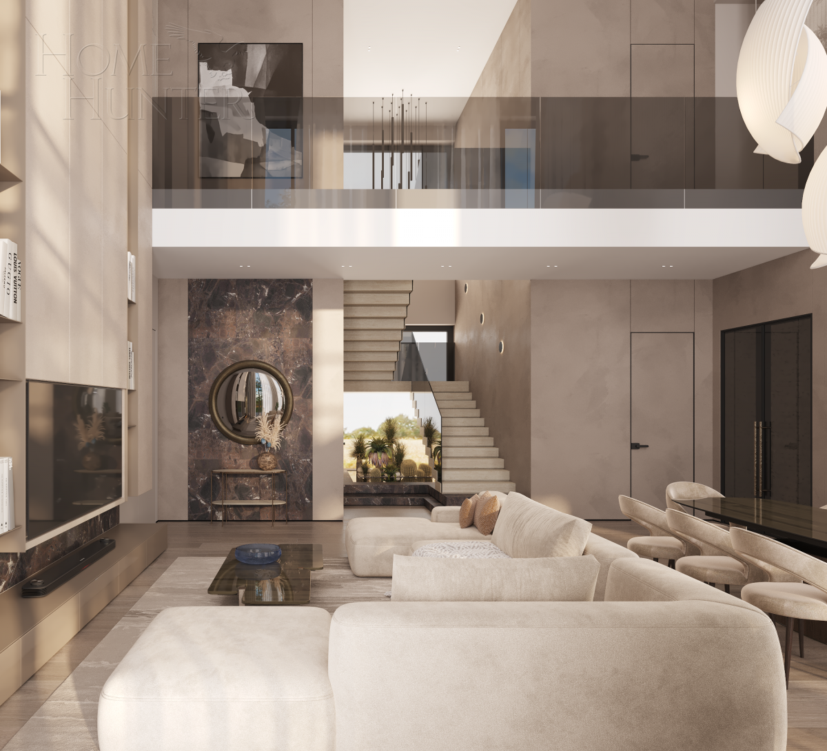 2-этажный коттедж 505 м² с отделкой