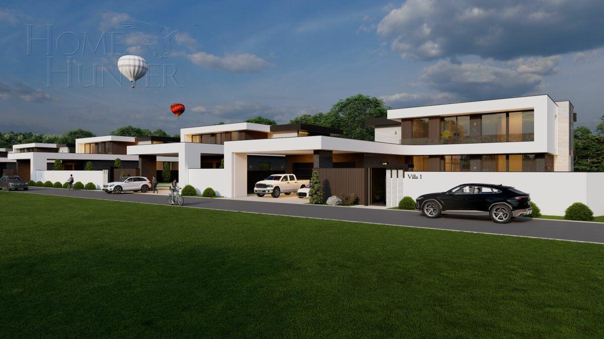 2-этажный коттедж 550 м² без отделки