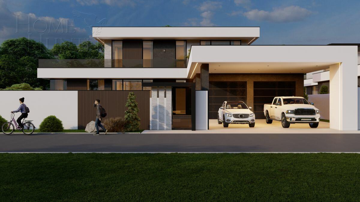 2-этажный коттедж 621 м² без отделки