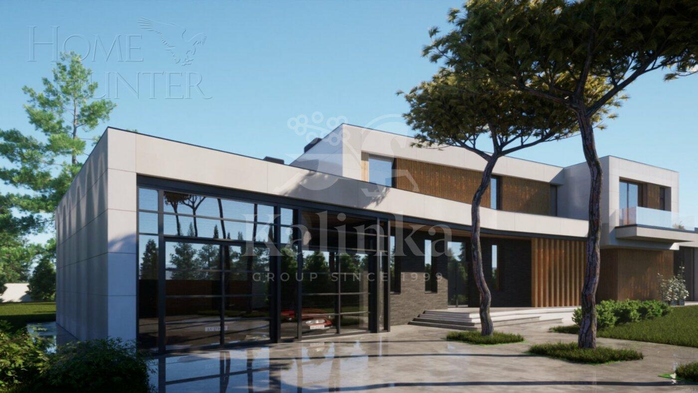 2-этажный коттедж 594.75 м² без отделки