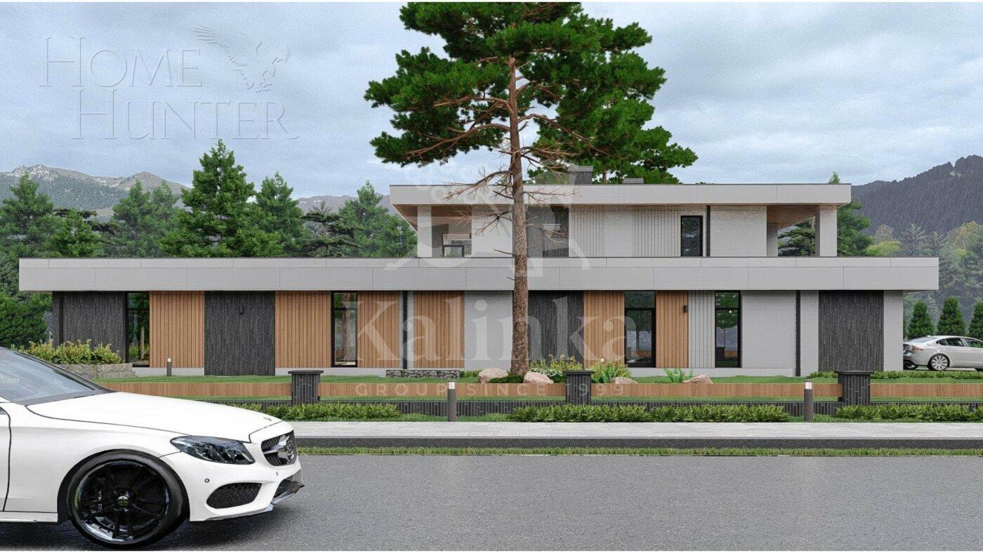 2-этажный коттедж 580 м² без отделки