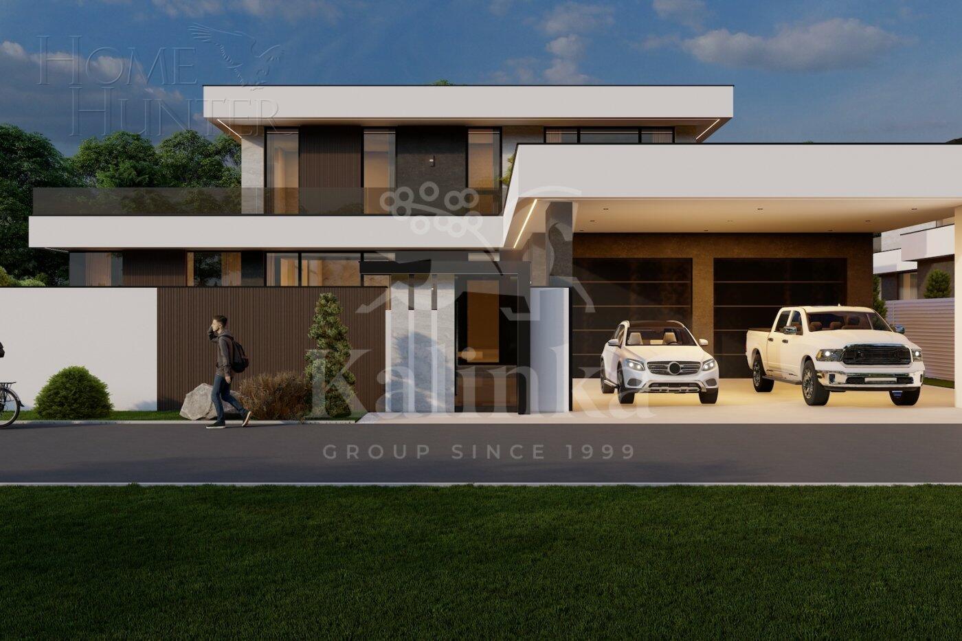 2-этажный коттедж 621 м² без отделки