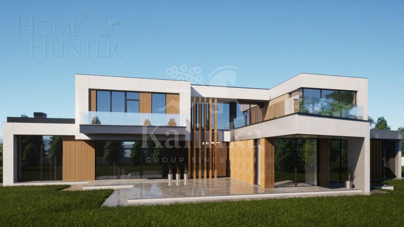 2-этажный коттедж 594.75 м² без отделки