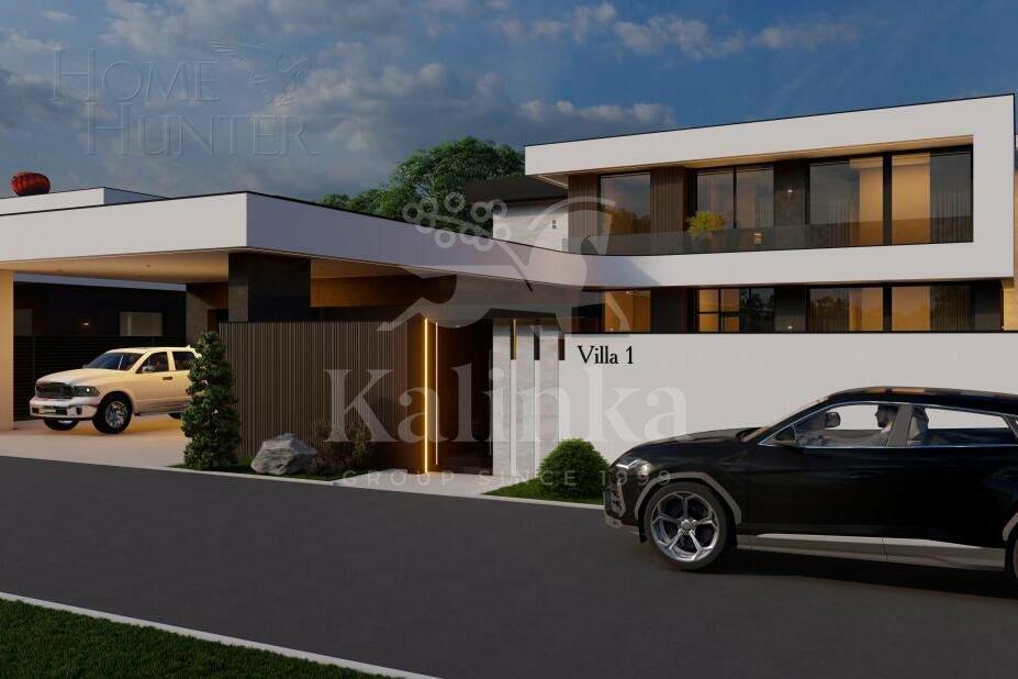 2-этажный коттедж 550 м² без отделки